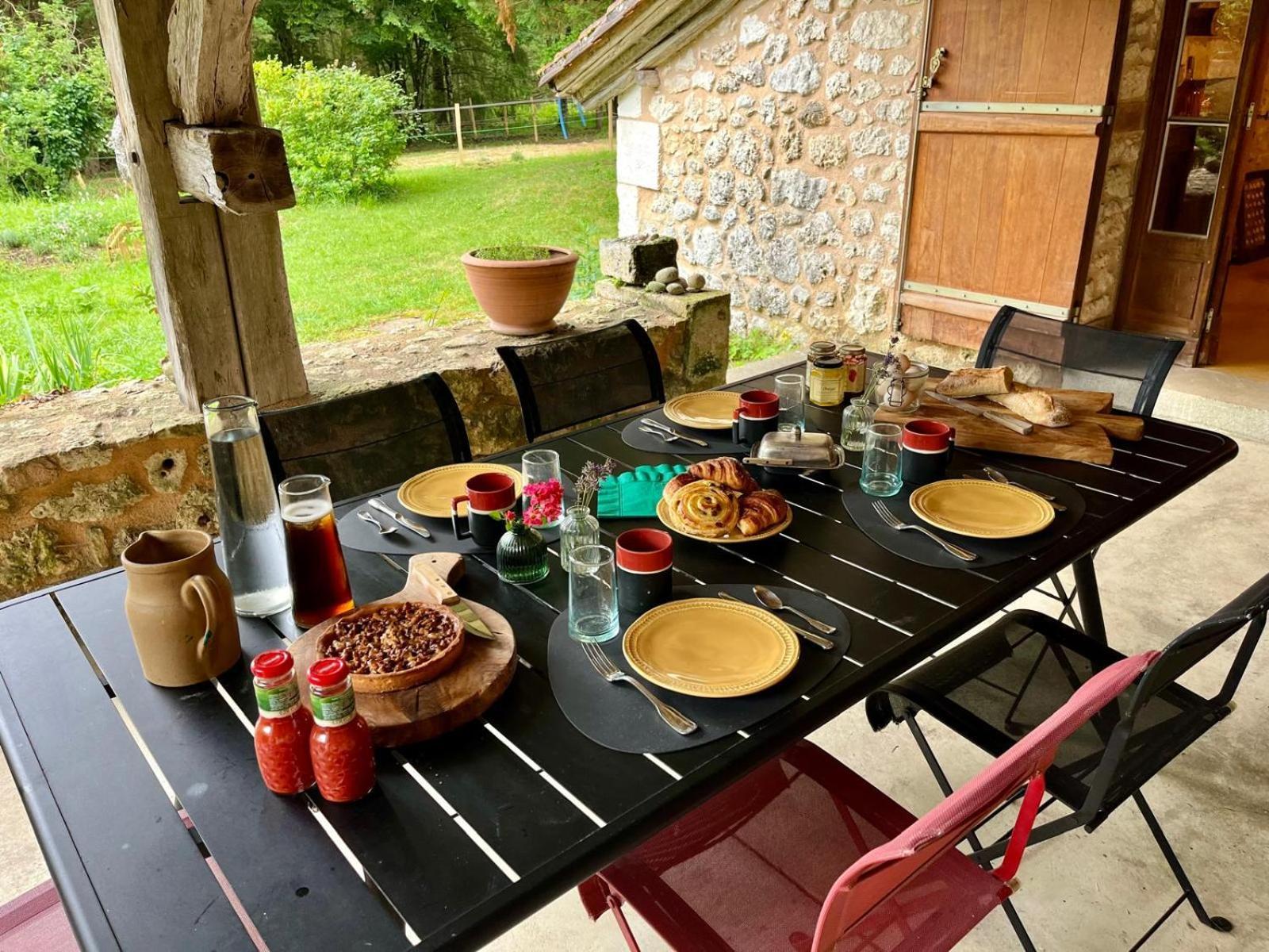 Le Mas Brantôme Buitenkant foto